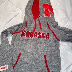 PINK Husker Hoodie